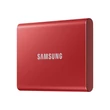 Kép 2/12 - SAMSUNG T7 2TB külső SSD USB-C piros - 2