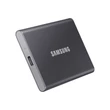 Kép 3/11 - SAMSUNG T7 2TB külső SSD USB-C szürke - 3