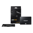 Kép 1/12 - SAMSUNG 870 EVO 500GB SSD SATA 2.5