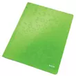 Kép 1/5 - Gyorsfűző, laminált karton, A4, LEITZ "Wow", zöld