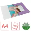 Kép 3/4 - Gumis mappa, karton, A4, ESSELTE "Colour`Breeze", levendula - 3