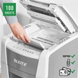 Kép 5/7 - Iratmegsemmisítő, konfetti, 100 lap, LEITZ "IQ AutoFeed SmallOffice 100 P4 Pro" - 5