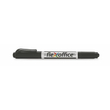 Kép 1/2 - Alkoholos marker, 0,4/1,0 mm, kúpos, kétvégű, FLEXOFFICE "PM01", fekete