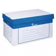 Kép 1/5 - Archiválókonténer, 320x460x270 mm, karton, VICTORIA OFFICE, kék-fehér