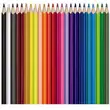 Kép 3/3 - Akvarell ceruza készlet, háromszögletű, ecsettel, MAPED "Color`Peps", 24 különböző szín - 3