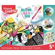 Kép 4/6 - Fújós filctoll készlet, MAPED CREATIV, "Blow pen Art", csíkozás - 4