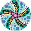 Kép 6/9 - Mozaikos mandala készítő készlet, MAPED CREATIV, "Velvet Mosaics" - 6