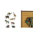 Kép 3/4 - Puzzle, fa, A4, 90 darabos, PANTA PLAST "Elephant" - 3