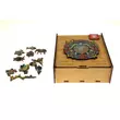 Kép 2/4 - Puzzle, fa, A4, 100 darabos, PANTA PLAST "Mandala Turtle" - 2