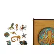 Kép 3/4 - Puzzle, fa, A4, 100 darabos, PANTA PLAST "Octopus" - 3