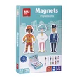 Kép 1/3 - Mágneses készségfejlesztő készlet, 36 db, APLI Kids "Magnets", szakmák