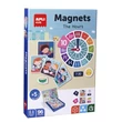 Kép 1/3 - Mágneses készségfejlesztő készlet, 96 db, APLI Kids "Magnets", az órák