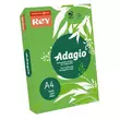 Kép 2/2 - Másolópapír, színes, A4, 80 g, REY "Adagio", intenzív zöld - 2