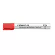 Kép 1/4 - Táblamarker, 2 mm, kúpos, STAEDTLER "Lumocolor® 351", piros