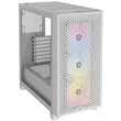 Kép 1/2 - CORSAIR 3000D RGB  számítógépház, fehér