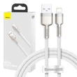 Kép 1/12 - Baseus Cafule USB-Lightning kábel, 2,4A, 1 m (fehér)
