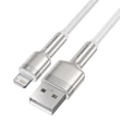 Kép 5/12 - Baseus Cafule USB-Lightning kábel, 2,4A, 1 m (fehér) - 5