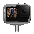 Kép 2/8 - TELESIN Aluminum cage for GoPro Hero 12/11/10/9 +vertical adapter - 2