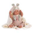Kép 1/3 - Llorens Mimi újszülött baba takaróval 42 cm