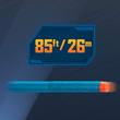 Kép 8/8 - Nerf: Elite 2.0 Waden- 8 db kilövő