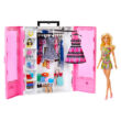 Kép 1/3 - Barbie Fashionistas: ruhásszekrény babával