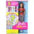 Kép 3/6 - Barbie: Meglepetés karrier baba - barna