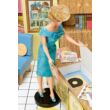 Kép 6/7 - Mattel: 75. évfordulós Retro Barbie álomház és kiegészítők