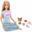 Kép 1/5 - Barbie: Meditációs baba kutyussal, fény- és hanghatásokkal