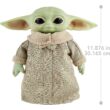 Kép 2/4 - Star Wars: Interaktív Baby Yoda figura - 30 cm