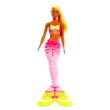 Kép 1/2 - Barbie Dreamtopia: narancssárga hajú sellő baba