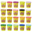 Kép 2/2 - Play-Doh: 20 tégelyes színes gyurma készlet