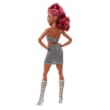 Kép 3/3 - Barbie Looks: Fekete-ezüst kollekció - Vörös hajú baba