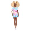Kép 3/4 - Barbie Fashionista: Afro hajú Barbie batikolt ruhában