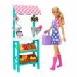 Kép 1/5 - Barbie: Bio piac játékszett