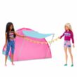 Kép 5/6 - Barbie: Kemping kaland sátorral és babákkal