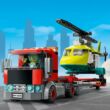 Kép 5/7 - LEGO® City Great Vehicles Mentőhelikopteres szállítás 60343