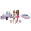 Kép 1/4 - Barbie: Motorcsónak és terepjáró babákkal