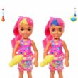 Kép 5/5 - Barbie: Color Reveal Chelsea baba - Csini neon