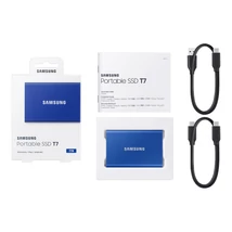 SAMSUNG T7 1TB külső SSD USB-C kék