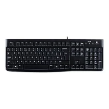 LOGI K120 Corded Keyboard black OEM US