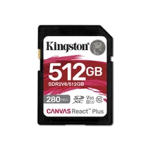 KINGSTON 512GB Canvas React Plus SDXC