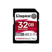 KINGSTON 32GB Canvas React Plus SDHC