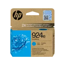 HP 4K0U7NE Tintapatron Cyan 800 oldal kapacitás No.924e EvoMore