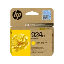 HP 4K0U9NE Tintapatron Yellow 800 oldal kapacitás No.924e EvoMore