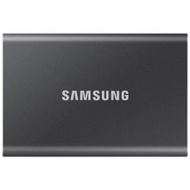 SAMSUNG SSD Külső, 500GB, T7, Titán Szürke, USB 3.2