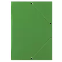 Gumis mappa, karton, A4, DONAU "Standard", zöld