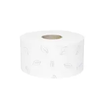Toalettpapír, T2 rendszer, 3 rétegű, 18,7 cm ámérő, Premium, TORK "Mini Jumbo", fehér