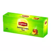 Fekete tea, 25x1,5 g, LIPTON "Green label"