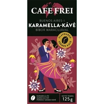 Kávé, pörkölt, szemes, 125 g, CAFE FREI "Buenos Aires-i karamella" bíbor maracujával