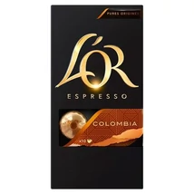 Kávékapszula, 10 db, JACOBS DOUWE EGBERTS  "L`OR Colombia"